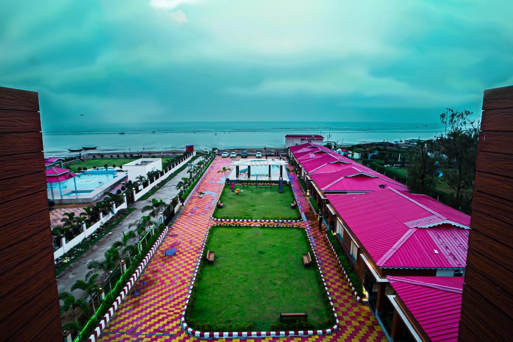 Prasant On Beach Resort !! Lift - Wifi -Restaurant-Parking Facilities-Newly Decorated Room !! Мандармони Екстериор снимка